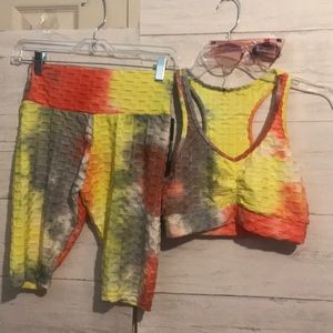 Victoria collection workout outfit